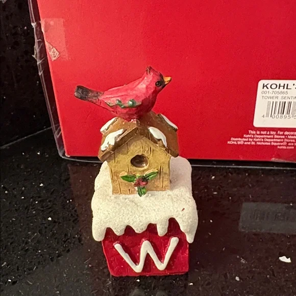 Christmas WISH Snowman Tree Character Blocks Shelf Sitters Farmhouse Country - Picture 3 of 14